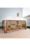 Jasmela Gazebo 365x485x300 Cm - Off White - 2