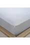 Indulgence Fitted Sheet 120x200+33cm - Grey Dawn