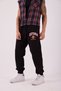 Men's Black Oxford Jogger Pants - 2