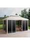 Maurizio Sun House 300x425x290 Cm - Off White