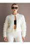 Knitwear Cardigan with Tassels on the Sleeves and Hem - 5