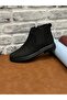 Genuine Leather Orthopedic Large Size 45-46-47 Fur Lined Winter Men's Boots