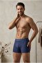 Men's Casual Comfort Daily Navy Blue Boxer - 6