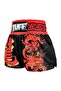 Muay Thai Shorts Boxing Trunks Traditional Style (Tuf-Ms622-Blk) - 2