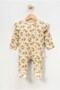 Baby Girl Assortment Patterned 3-Piece Jumpsuit Set 0-3 Months Jumpsuit Newborn Hospital Release Baby Outfits - 5