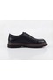 Genuine Floater Leather Italian Style Black Men's Classic Shoes Te0396 - 3
