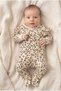Baby Girl Leopard Floral Animal Patterned 3-Piece Romper Set 0-3 Months Baby Romper Newborn Hospital Release