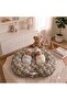 3-D Patterned Twin Baby Breastfeeding and Support Pillow with Belt Buckle - 2