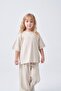 Unisex Kids Oversize Basic Set Beige - 5