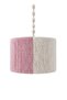 Candy Pembe Makrome Avize