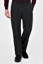 Straight Baggy Fit Double Pleated Jogger Men's Trousers Anthracite - 38380.26K - 2