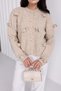 Bow Tie Buttoned Cardigan - 2