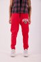 Men's Red Michigan Jogger Pants - 2
