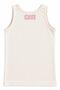 2-Piece Girls' Undershirt Set Off-White, Front and Back Printed Undershirt, Cute Rabbit Printed Cotton Girls' Undershirt, Cotton 2-Piece Underwear, Gift Undershirt Set, Girls' Underwear Undershirt-01 - 6