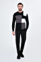 Patterned Slim Fit Crew Neck Cashmere Men's Knitwear Sweater Black - 11623.26K - 3