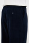 Corduroy Baggy Fit Double Pleated Jogger Velvet Men's Trousers Navy Blue - 38392.26K - 5