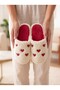 3-Pack Lovely Indoor Women's Slippers Home Slippers Soundproof Sole Soft Comfortable Slippers - 7