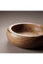 Acacia Wood Set of 6 Round Bowls - Handcrafted Natural Wooden Bowl - Breakfast Snack Bowl Sauce Bowl Set - 6