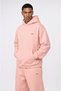 Men's Basic Oversize Hoodie Pink - 2