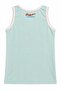 2-Piece Boys' Undershirts in Nile Green, Front and Back Printed Undershirts, Jet Airplane Printed Cotton Boys' Undershirts, Cotton 2-Piece Underwear, Gift Undershirt Set, Boys' Underwear Atlet-23-Ny - 4