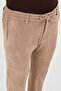 Corduroy Slim Fit Jogger Velvet Men's Trousers Beige - 38389.26K - 2