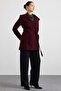 Hooded Short Coat with Pockets A.Mürdüm 3185 - 6