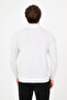Plain Patterned Slim Fit Half Turtleneck Cashmere Men's Knitwear Sweater Ecru - 11612.26K - 5