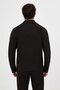Straight Slim Fit Shirt Collar Buttoned Pocket Wool Blend Men's Coat Brown - 39699.26K - 4