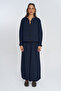 Women's Judge Collar Chinese Button Solid Color Blouse - Shirt - 2