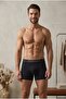 Men's Casual Comfort Daily 3-Piece Black Boxer - 6
