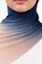 Modal Collection Dual-Color Hijab – Soft Lightweight Two-Tone Modal Scarf - 6