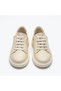 3870 Beige Genuine Leather Sneaker - 3