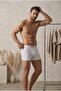 Men's Casual Comfort Daily 3-Piece White Boxer - 2
