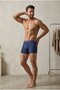 Men's Casual Comfort Daily 3-Piece Navy Blue Boxer - 4