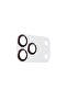 iPhone 18 Pro Max Reggio Camera Lens Protective Glass - Burgundy