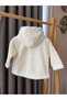 Babyaden Baklava Patterned Velsoft Hooded Girls & Boys Unisex Cardigan - 6