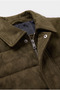 Basic Stylish Filled Suede Coat - 3