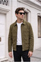 Basic Stylish Filled Suede Coat