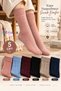 Women's 5 Pairs Knitted Patterned Autumn and Winter Socks Set (Extra Soft)