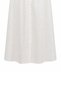 Linen Skirt with Front Slit Ecru - 4