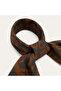 Women's Tan Color Patterned Scarf - 3