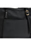 Women's Black Pocket Detailed Handbag - 3