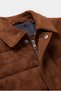 Modern Cut Basic Suede Coat