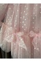 Babyaden Colorful Polka Dot Patterned Flared Tulle Baby Girl Dress - 4