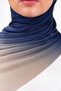 Modal Collection Dual-Color Hijab – Soft Lightweight Two-Tone Modal Scarf - 7
