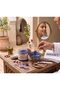 Moroccan Blue Nila Powder 100 Gram – Traditional Face & Body Mask – Pure Botanical Beauty Powder for a Radiant, Even-Looking Complexion and Visible Glow - 2