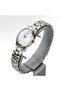 Men's 2TRG Stainless Steel Watch, White Dial, Y121 Movement, Butterfly Clasp, 3ATM - 3