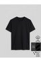 Unisex Balance Small Print Printed Crew Neck T-Shirt - 2