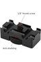 Camera Cable Tether Block, Aluminum Alloy Tether DSLR Camera Digital Cable Lock Clip Protec - 5