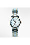 Men's 2TRG Stainless Steel Watch, White Dial, Y121 Movement, Butterfly Clasp, 3ATM